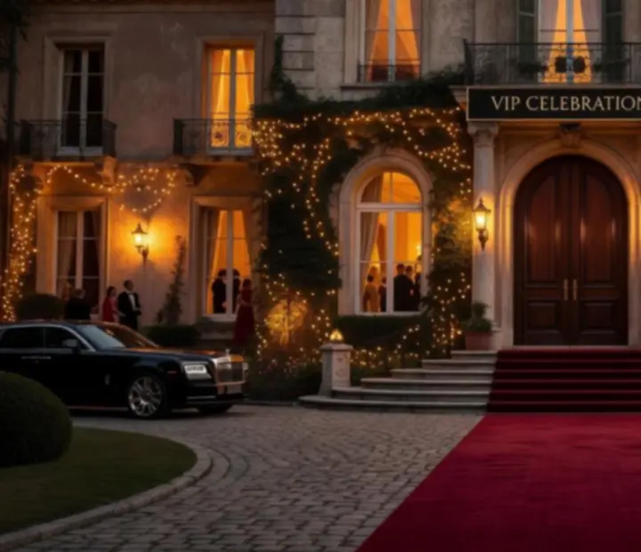 Elegancka lokalizacja VIP z panoramicznym widokiem przygotowana na luksusowe wydarzenie